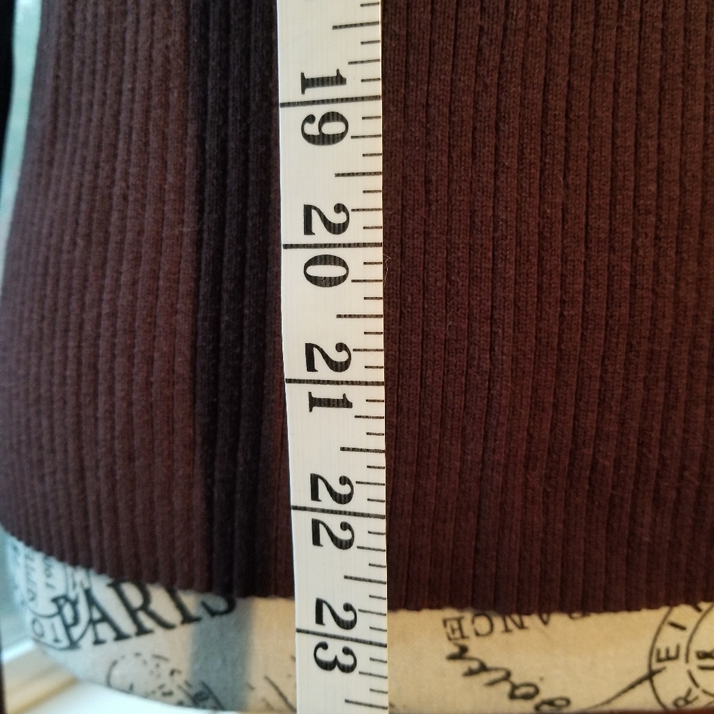 Worthington Chocolate Mock Turtleneck - image 6